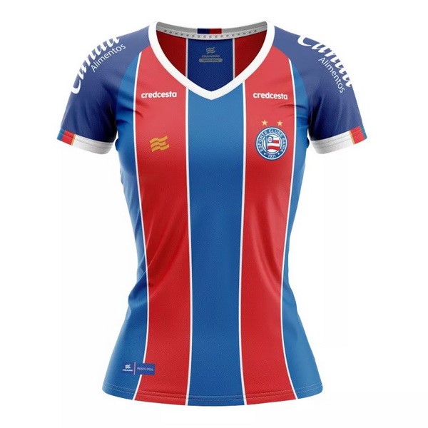 Thailand Trikot Bahia Heim Damen 2020-21 Blau Rote